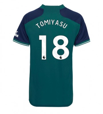 Arsenal Takehiro Tomiyasu #18 Tredje Tröja Kvinnor 2023-24 Kortärmad